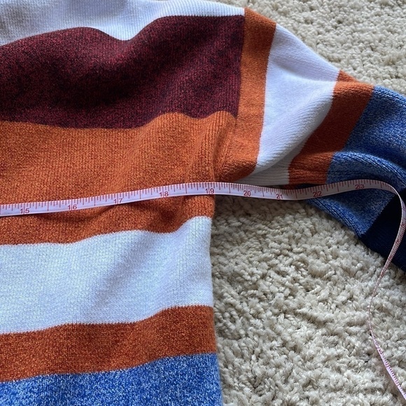 Zesica open front striped cardigan size M - Picture 5 of 8